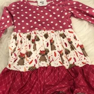 Pink Dog Dress